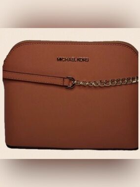 Michael Kors Cindy Crossbody Bag NWT (Orange Brown / Cognac Tone)